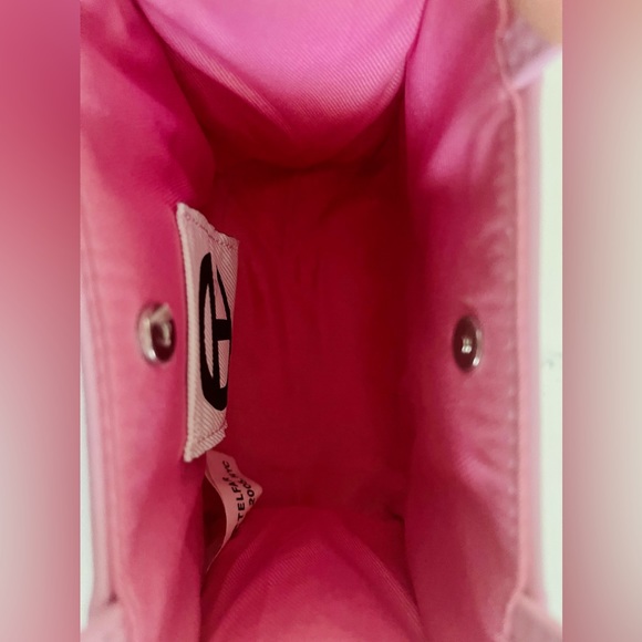 TELFAR SMALL Bubblegum Shopping Bag. - Picture 4 of 7